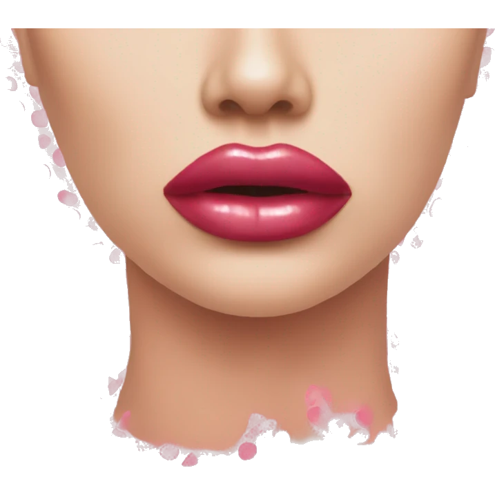 Lip gloss emoji