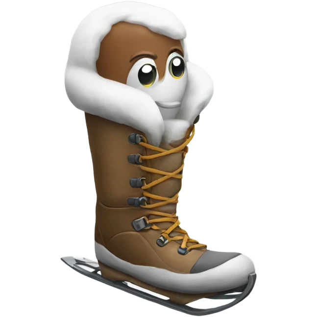 Snowshoe emoji