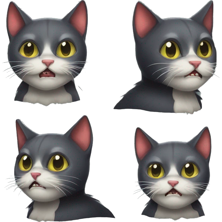 Dracula cat emoji