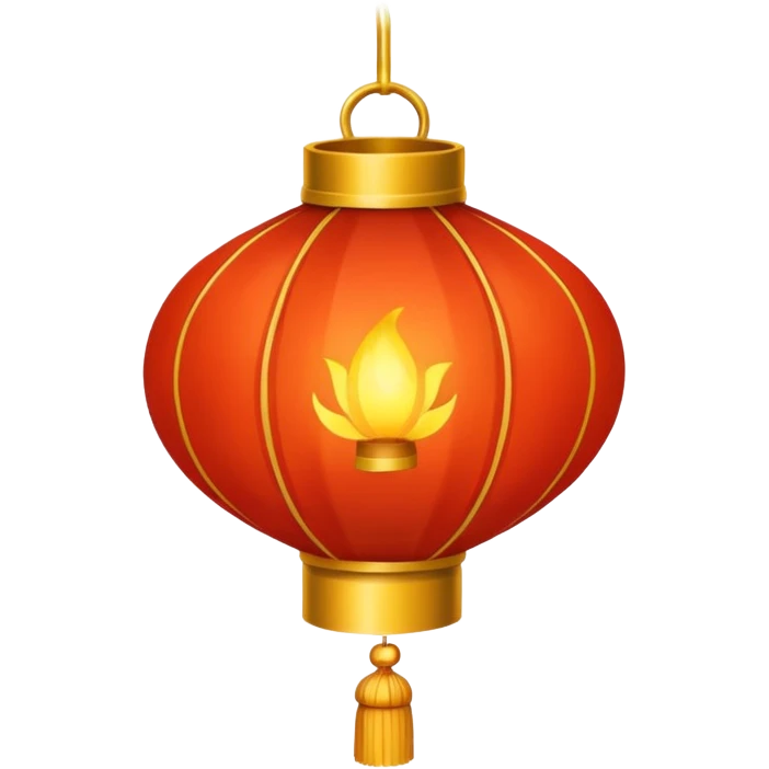 chinese lantern emoji