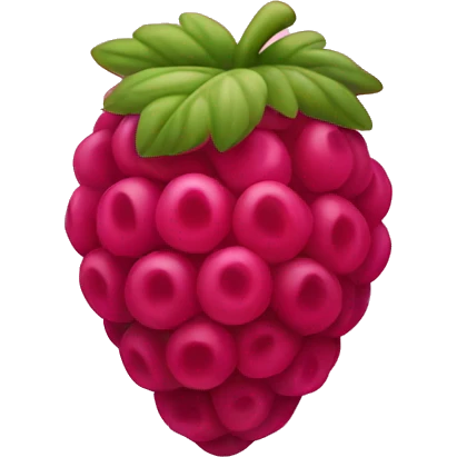 raspberry  emoji