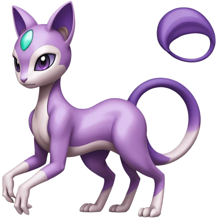 Meloetta-Mewtwo-Pokémon-Fakémon-fusion-hybrid-creature emoji