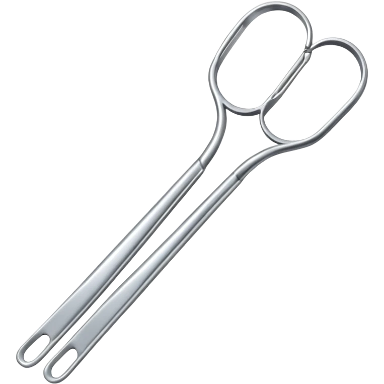 Tongs – long metal tongs for flipping
 emoji