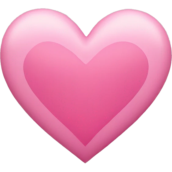 Pink heart emoji