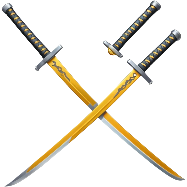 An emoji of katana emoji