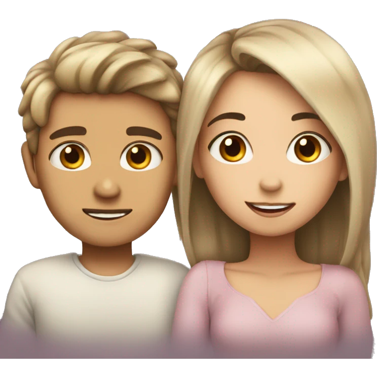 soulmate girl and boy  emoji