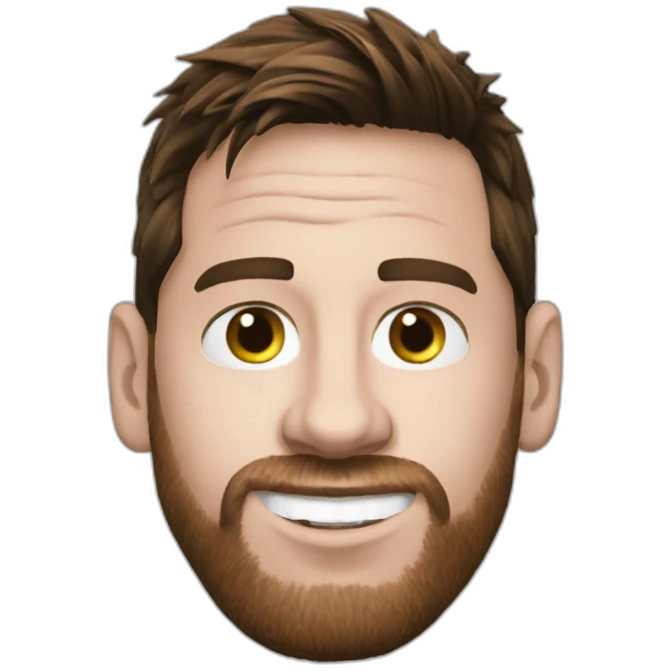 messi sur un an emoji