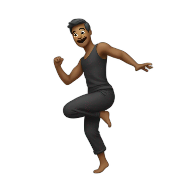 Chat qui danse emoji