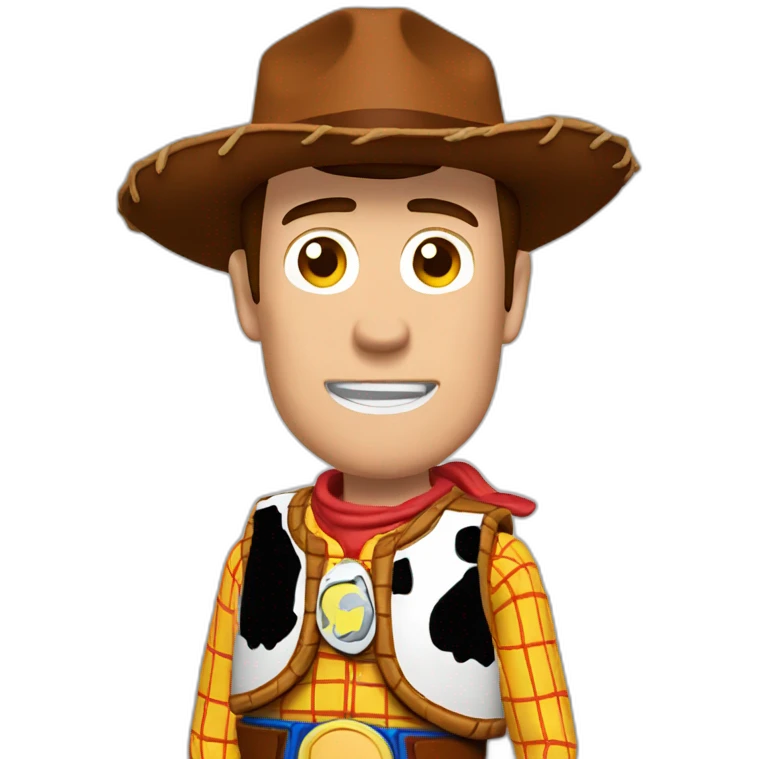 Woody toy story boxing emoji