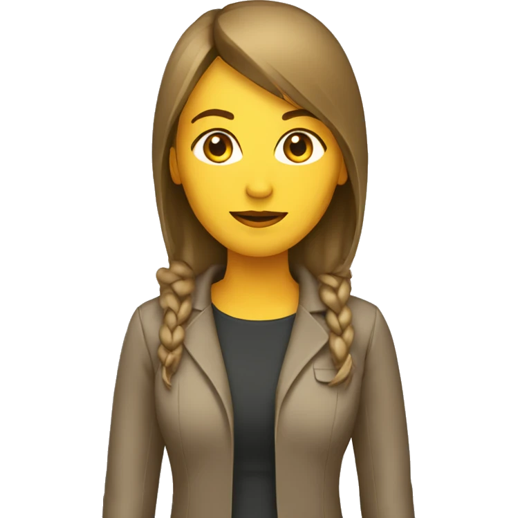Mujer informatica emoji