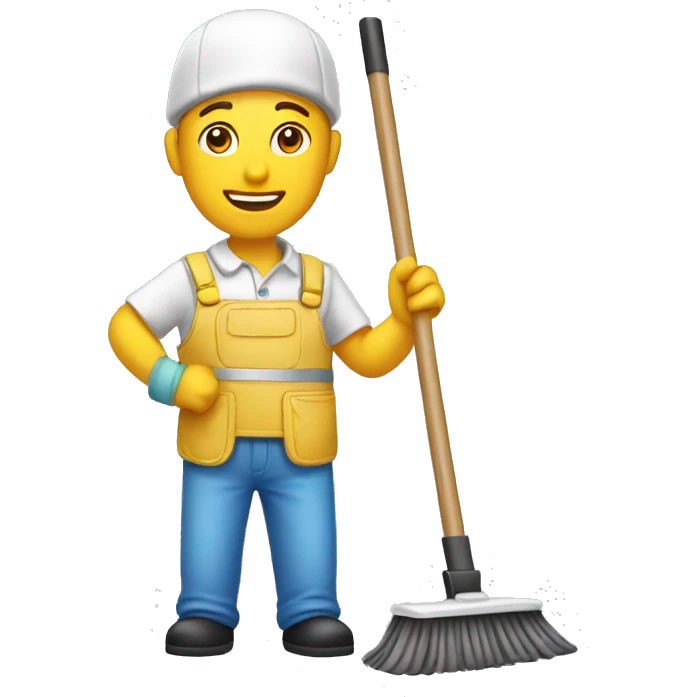 Cleaning  emoji