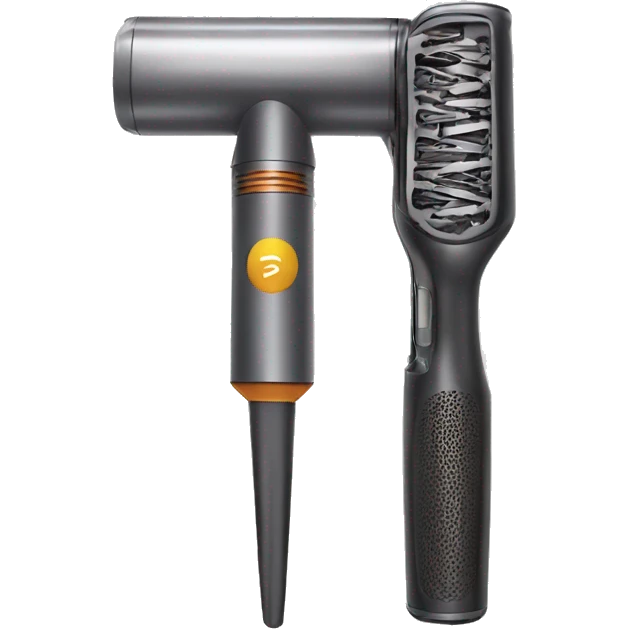 dyson hair tool  emoji