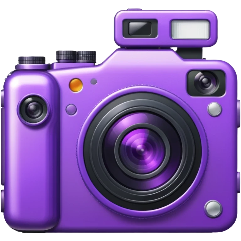 Purple camera emoji