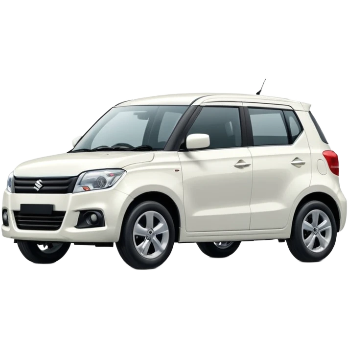 Suzuki Brezza white colour car emoji  emoji