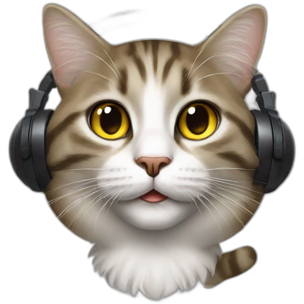 dj cat emoji