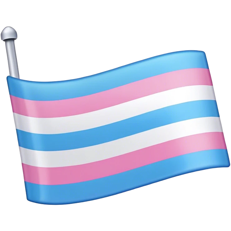 Trans flag emoji