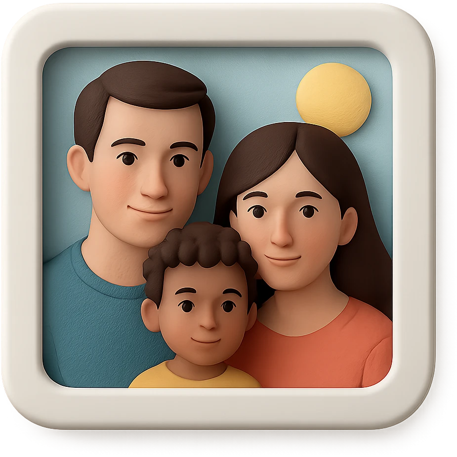recreate this photo frame but add bit more details emoji