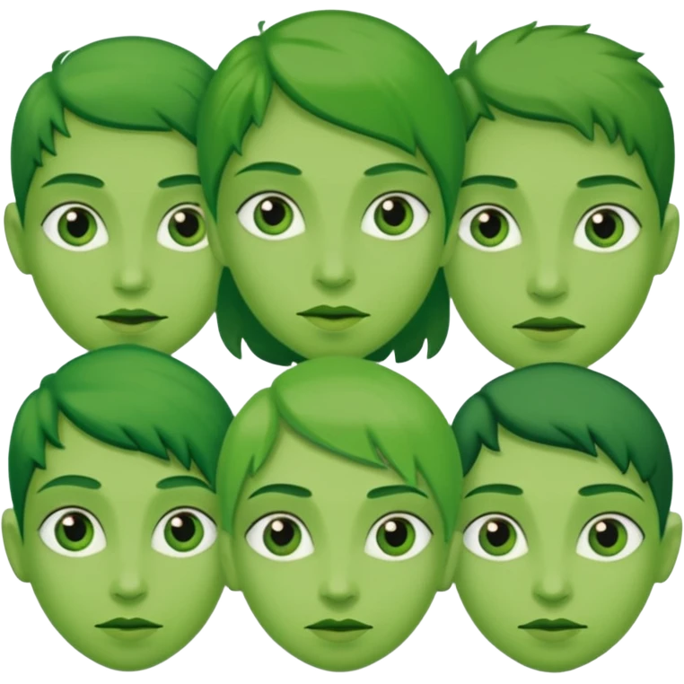 green people emoji