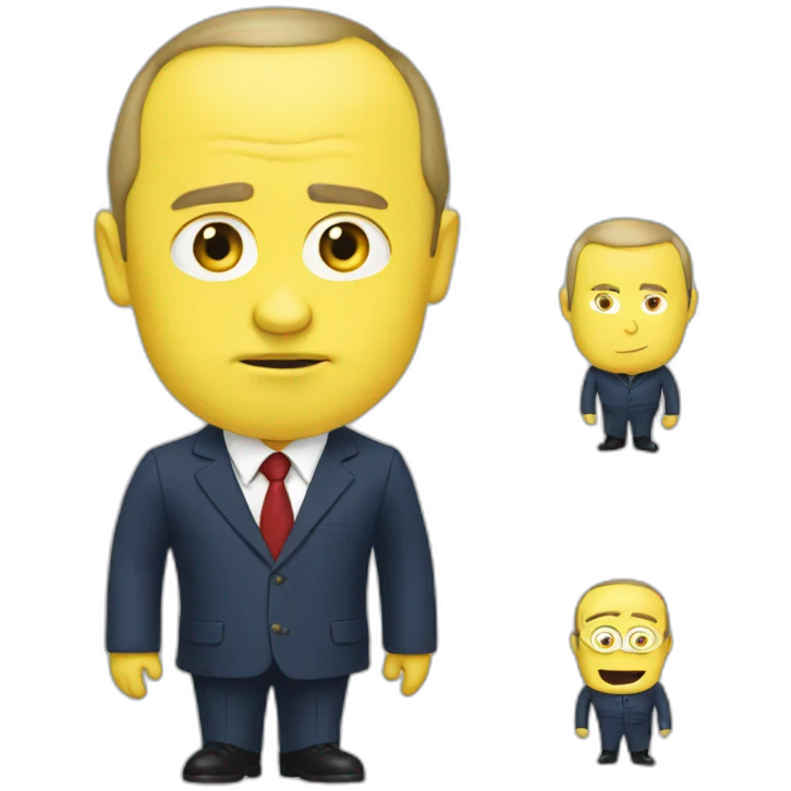 Putin is a minion emoji