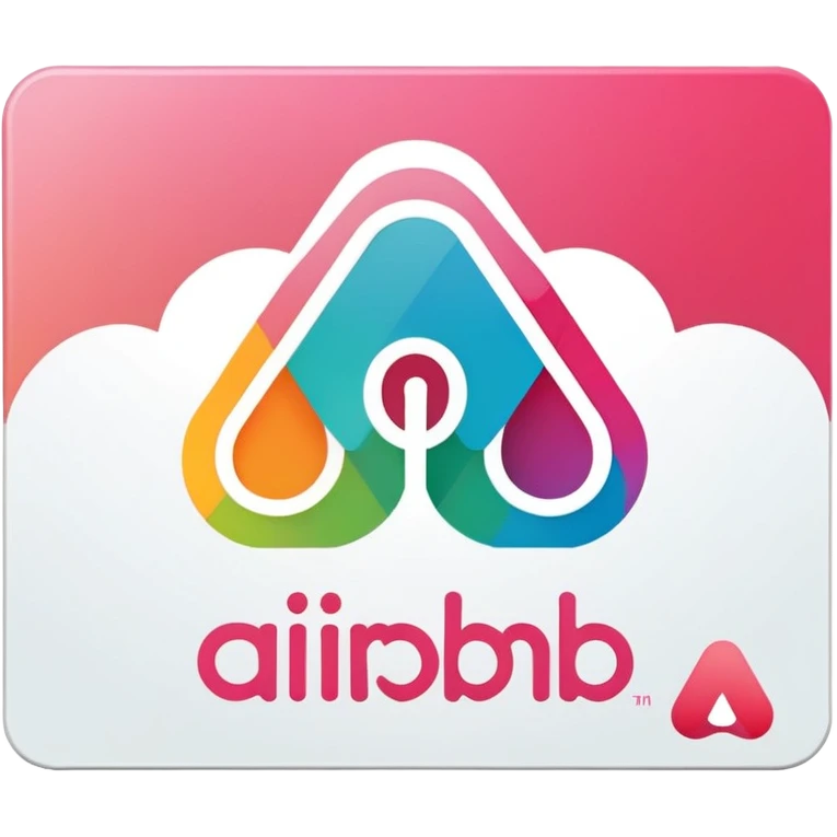 gift card with logo airbnb emoji