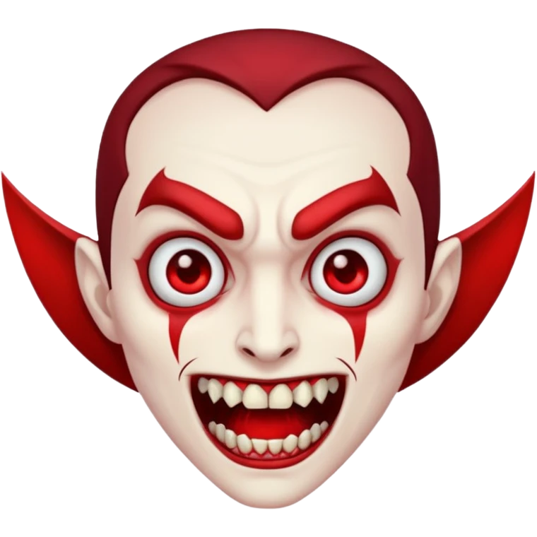 red vampire emoji