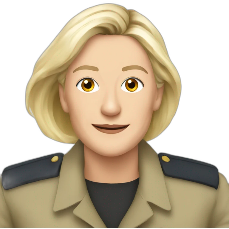 Marine lepen emoji