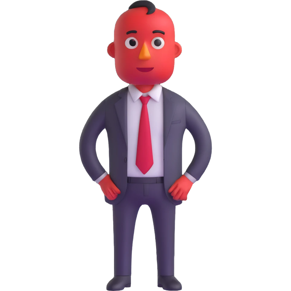 Anger character from Inside Out movie emoji