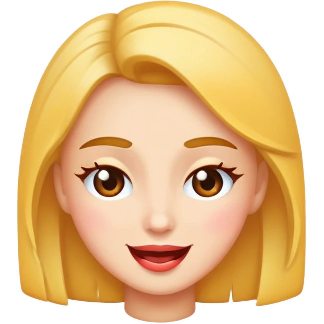 Flirty emoji
