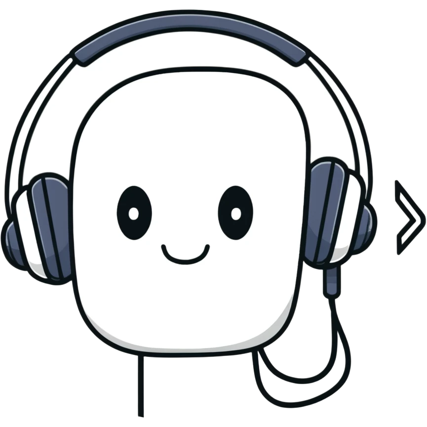 Cool face wearing headphones emoji