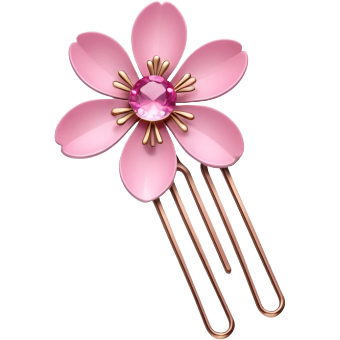 sakura hairpin emoji