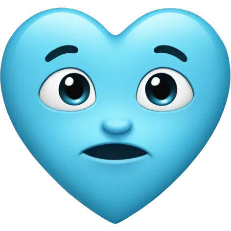 baby blue heart emoji
