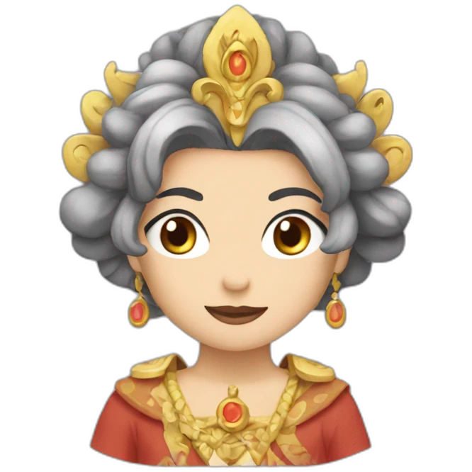 Ashitaka form Princesse Mononoké emoji