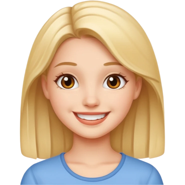 Chica linda  emoji