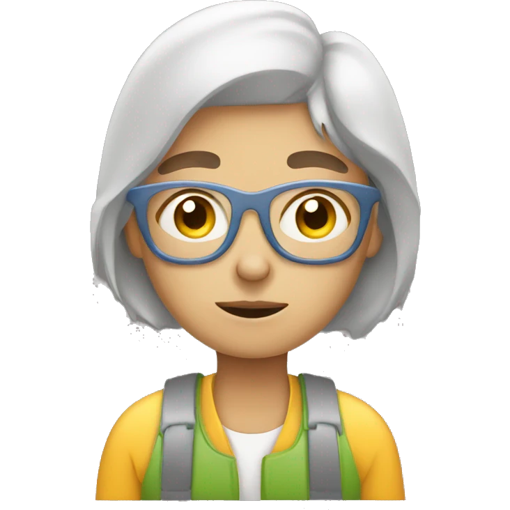Tired shopper emoji