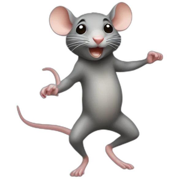 rat dancing emoji