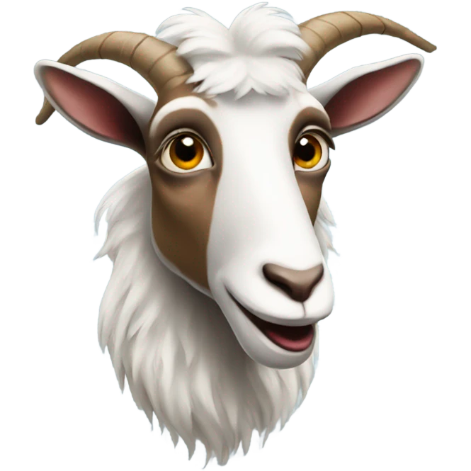 Einstein goat  emoji