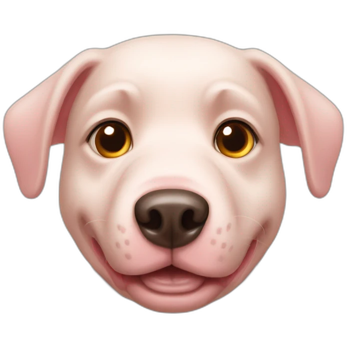 Schweine-hund emoji