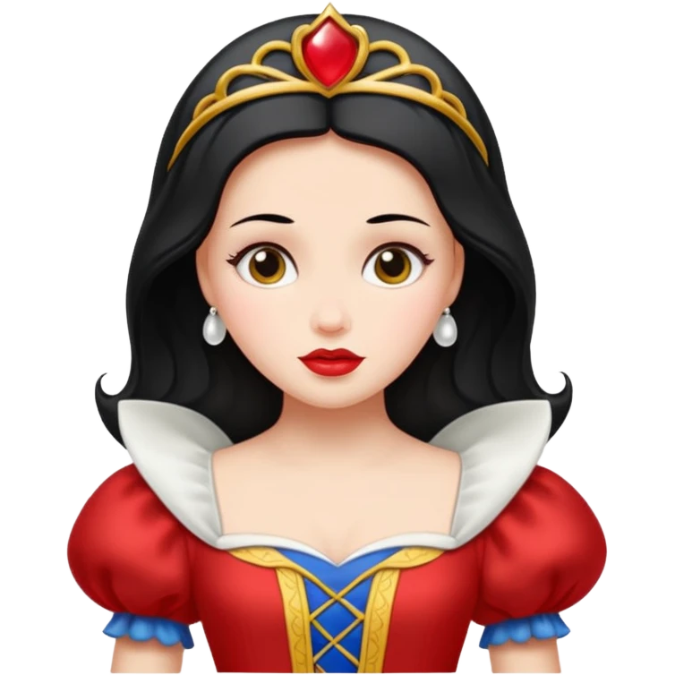 sash with snowwhite's face on it emoji