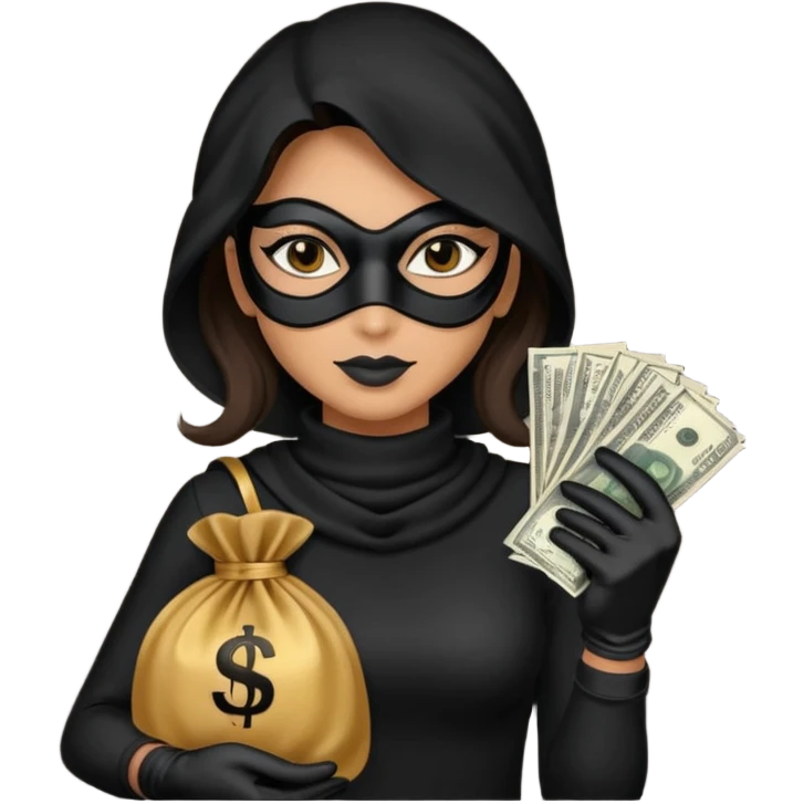 lady thief emoji