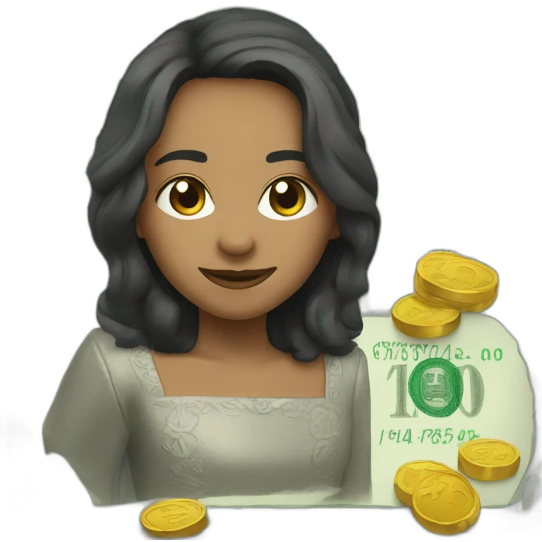 lotes de dinero emoji