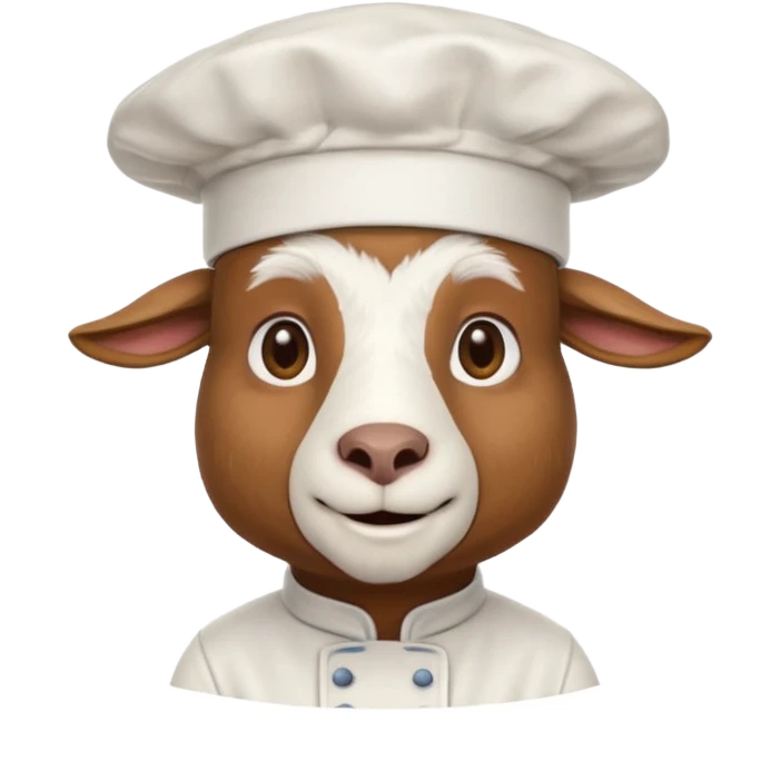 goat old cook emoji