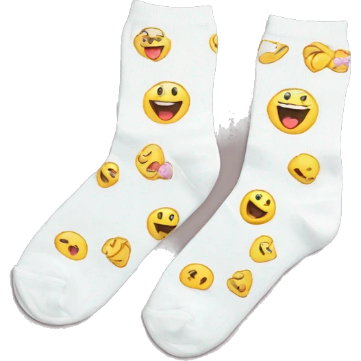 socks white emoji