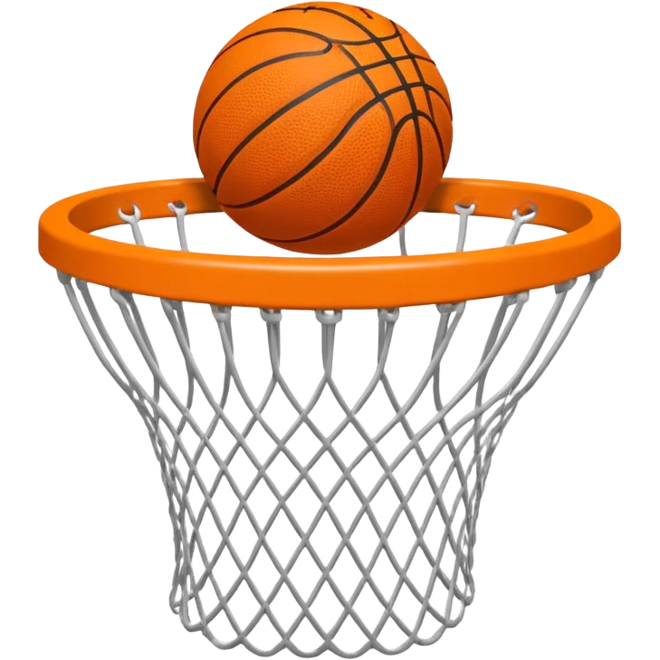 basketball basket emoji