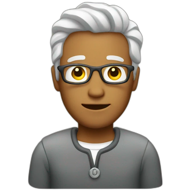man with idea emoji