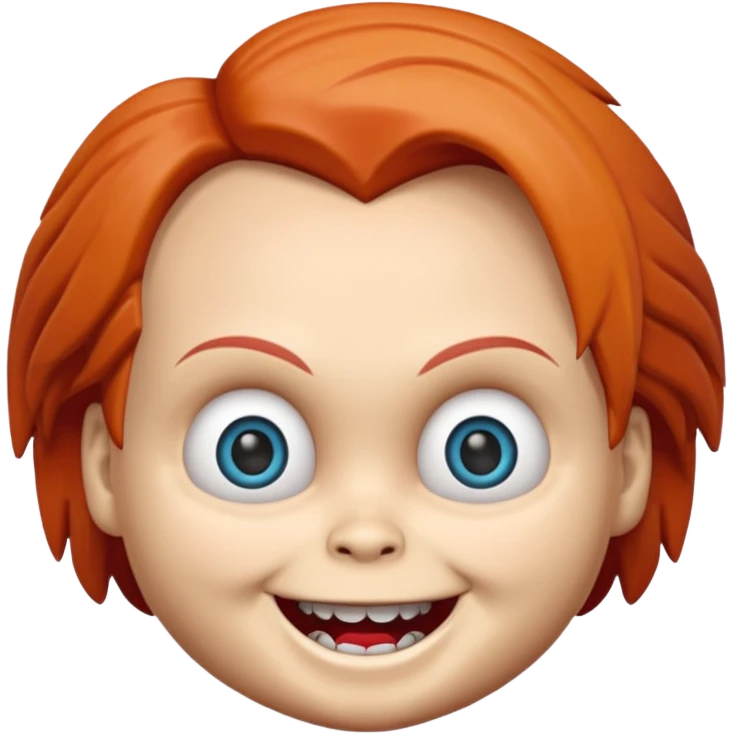 Un emojin de chuky emoji