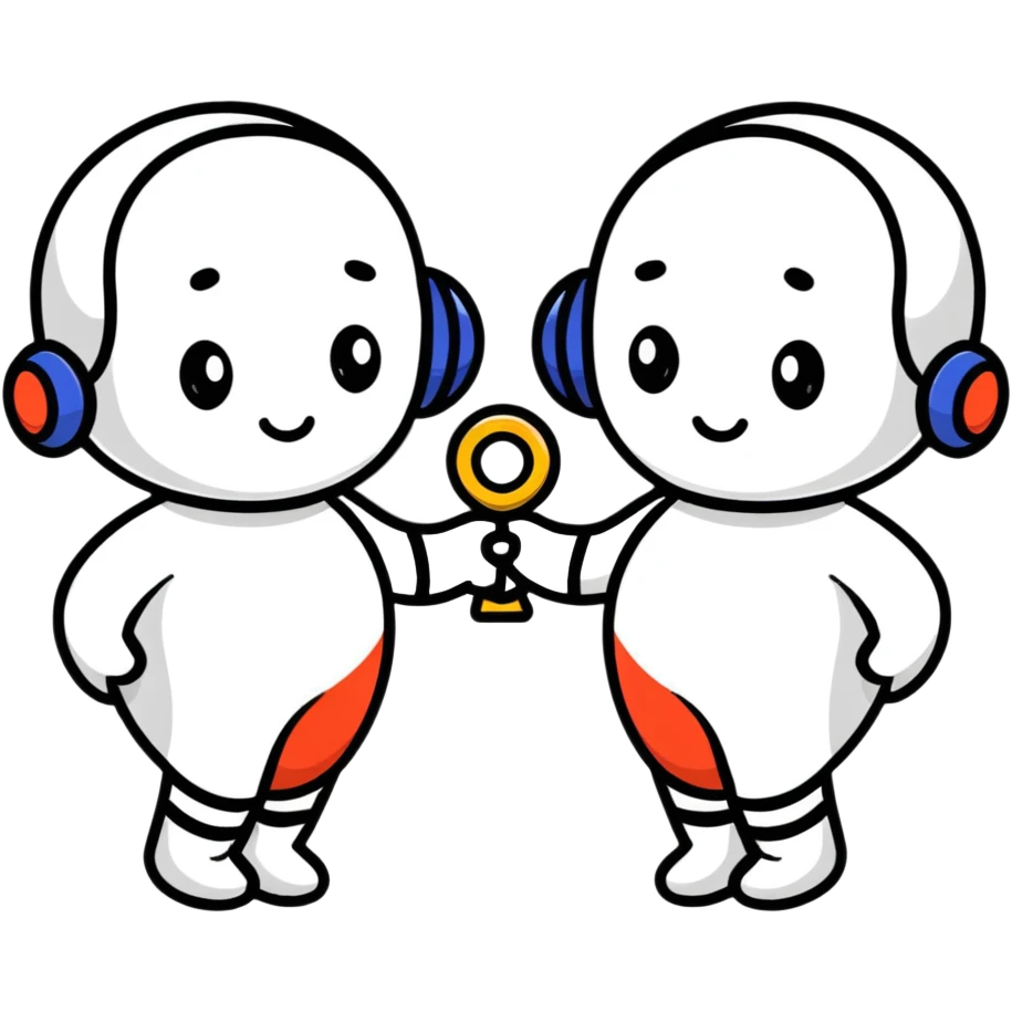 playful gemini twins emoji