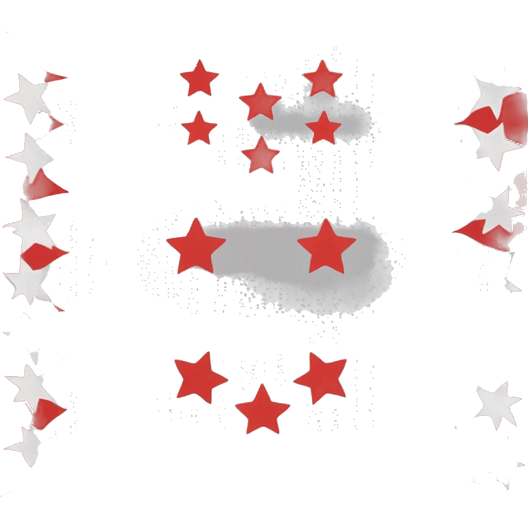 Drapeau de la Syrie libre avec 3 étoiles rouges emoji