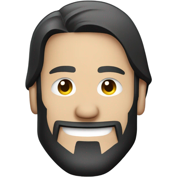 Jhon Wick winking and smiling emoji