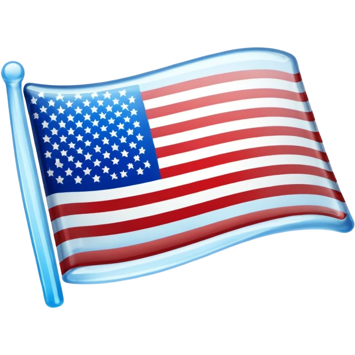 Ice USA flag emoji emoji