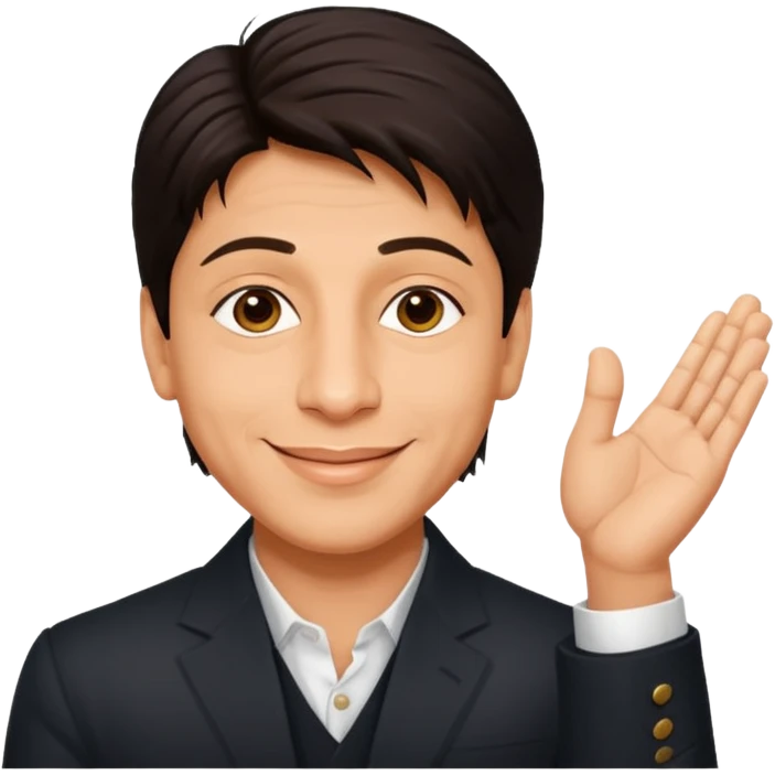 Sharukh Khan signature pose emoji